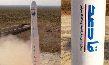 İran'ın ilk askeri uydusu uzayda