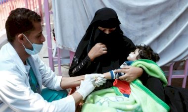 Yemen'de kolera vakalarının dörtte biri 5 yaş altı çocuklar