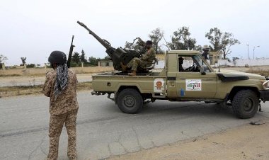 Libya'da Ubari kenti devrimciler konseyinden hükümete destek