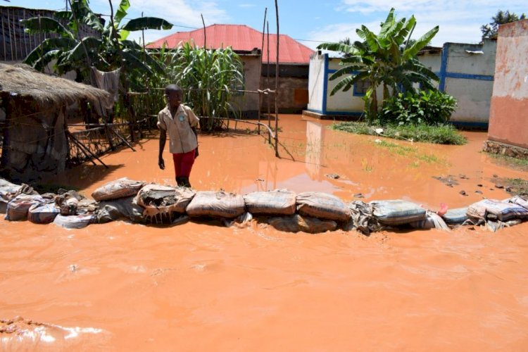 Burundi'de nehir taştı, 5 bin ev su altında kaldı