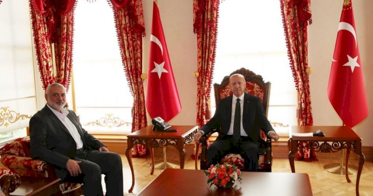 Erdoğan, İsmail Heniyye ile telefon görüşmesi yaptı