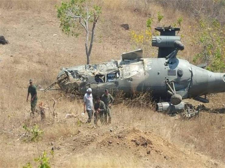 Mısır ordusuna ait bir helikopter düştü: 4 subay öldü