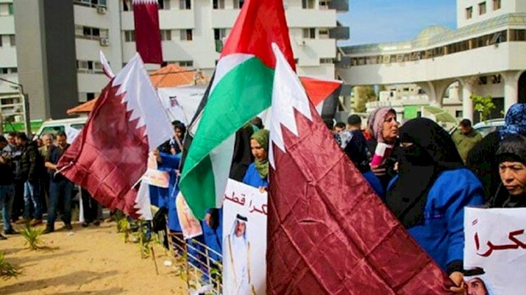 Katar'dan Gazze'ye yardım