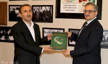 HÜDA PAR'dan Pakistan Büyükelçiliğine ziyaret