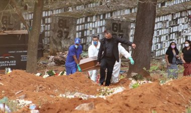 Brezilya'da Kovid-19 nedeniyle son 24 saatte 1001 kişi hayatını kaybetti