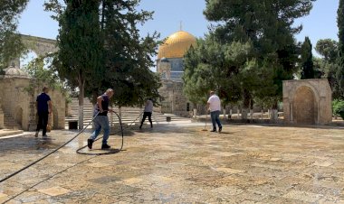 Kovid-19 nedeniyle kapanan Mescid-i Aksa pazar günü açılıyor