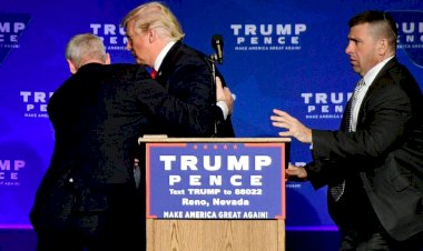 Göstericilerin korkusundan Trump sığınağa kaçmak zorunda kaldı