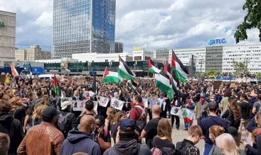 İşgalci İsrail’in 'ilhak' planı Tel Aviv’de protesto edildi