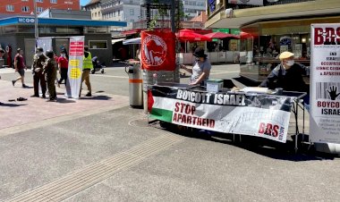 Avusturya'da İşgalci İsrail karşıtı gösteri düzenlendi