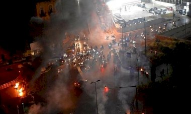 Lübnan'da protestocular Merkez Bankası'na girmeye çalıştı