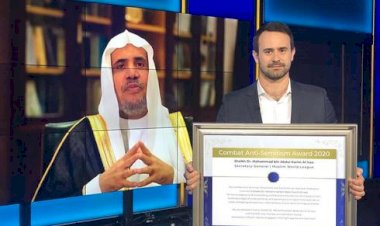 ABD Yahudi Komitesi'nden Rabıta Başkanı El-İsa'ya ödül