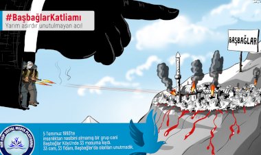 Hür Ekip'in başlattığı 'Başbağlar Katliamı' hashtagı sosyal medyada gündeme oturdu