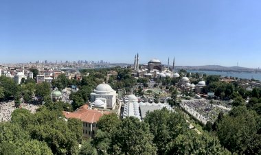 Ayasofya'ya insan seli aktı