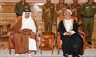 Umman Sultanı ile Katar Emiri ikili ilişkileri güçlendirmeyi görüştü