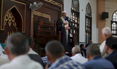 Gazze'deki bayram hutbesinde sözde barış planı ve ilhaka karşı birlik vurgusu yapıldı