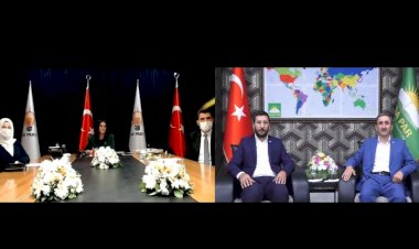 HÜDA PAR siyasi partilerle video konferans aracılığıyla bayramlaştı