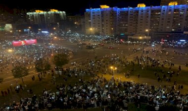 Belarus'ta muhalif aday kayıp, seçimlere itiraz edenler yine sokakta