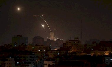 İşgalci İsrail Gazze'ye hava saldırısı düzenledi