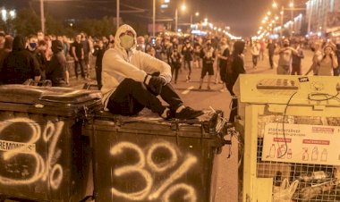 Belarus'taki gösterilerde 700 kişi daha gözaltına alındı