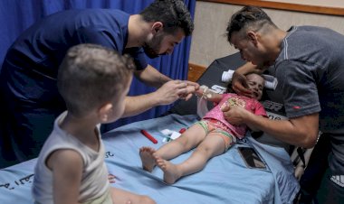 İşgalci İsrail'den Gazze'ye hava saldırısı: 3 yaşındaki bir çocuk yaralandı