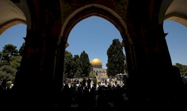 Mescid-i Aksa minberinden Filistinlilere 'Harem-i Şerif'e sık gelin' çağrısı