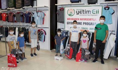 Avrupa Yetim Eli Elâzığ'da 100 yetimin yüzünü güldürdü