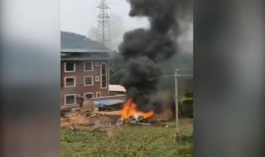 Tayvan ordusu Çin'e ait bir Su-35 savaş uçağını düşürdü