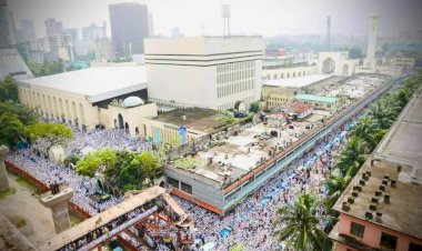 Dakka'da Fransa karşıtı dev miting