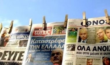 Yunan basını grevde: Tüm haber akışları durdu