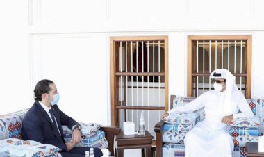 Katar Emiri Al Sani, Hariri ile görüşmesinde Lübnan'a destek olmayı sürdüreceklerini vurguladı