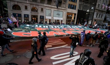 New York'ta olaylı 'Trump' gösterisi