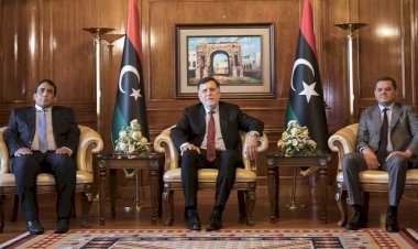 Libya Başkanlık Konseyi Başkanı Muhammed el-Menfi, Faiz es-Serrac'dan görevi devraldı