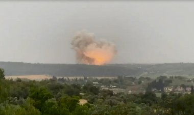 İşgalci İsrail'de füze fabrikasında patlama meydana geldi