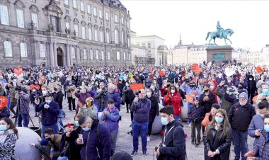 Danimarka’da Suriyeli mültecilerin geri gönderilmesi protesto edildi