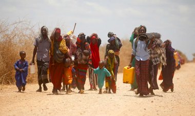 Somali'deki kuraklık binlerce kişiyi göç etmeye zorluyor