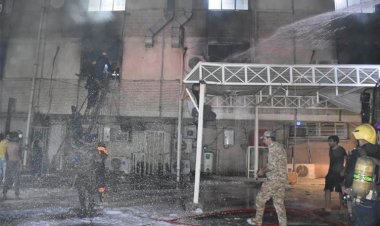 Bağdat'ta hastanede yangın: 40 kişi yaşamını yitirdi