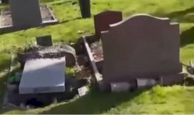 İsveç'te Müslüman mezarlığına saldırı