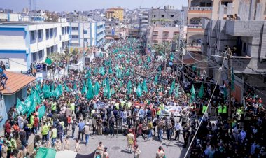 Hamas'tan Kudüs'e destek ve seçimlerin ertlenmesine karşı protesto gösterileri