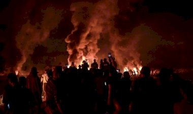 İşgal güçleri, Gazze sınırındaki protestoculara göz yaşartıcı gazla müdahale ediyor