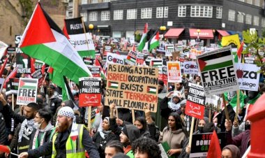 İşgalci İsrail’in Filistinlilere yönelik saldırıları birçok ülkede protesto edildi