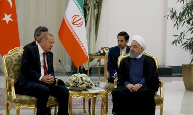Erdoğan Ruhani ile görüştü: İsrail'e güçlü ve caydırıcı bir ders verilmeli