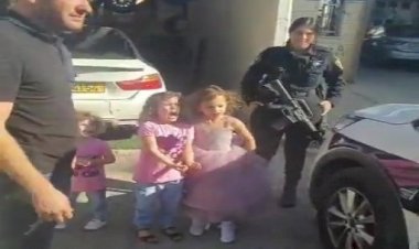 10 yaşındaki abisi gözaltına alınan Filistinli küçük kızın yürek sızlatan feryadı