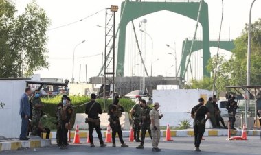 Bağdat'ta Haşdi Şabi'den Yeşil Bölge'ye baskın