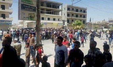 YPG'ye isteklerini kabul ettiren Münbiç halkı, eylemlerini durdurdu