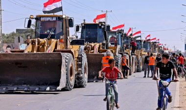 Mısır Gazze'nin yeniden imarına destek için ekip gönderdi