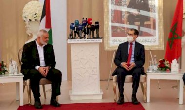 Hamas lideri Heniyye, Fas Başbakanı Osmani ile bir araya geldi