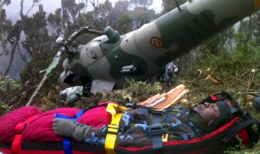 Kenya'da askeri helikopter düştü: 17 ölü