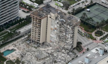 Miami'de çöken binada 90'dan fazla kişi enkaz altında