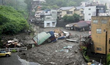 Japonya'da heyelan: En az 20 kişi kayboldu