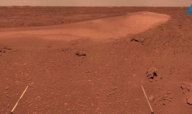 Çin'in keşif aracından yeni 'Mars' görüntüleri